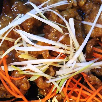 锅包肉怎么做好吃又脆_东北老式锅包肉的做法-12